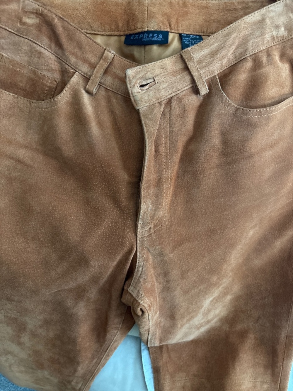 Suede Jeans Vintage